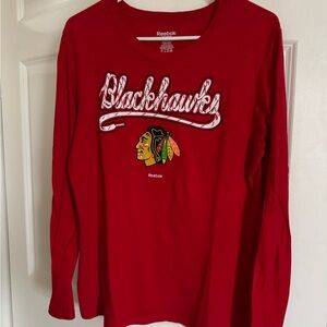 Reebok Red Graphic Tee